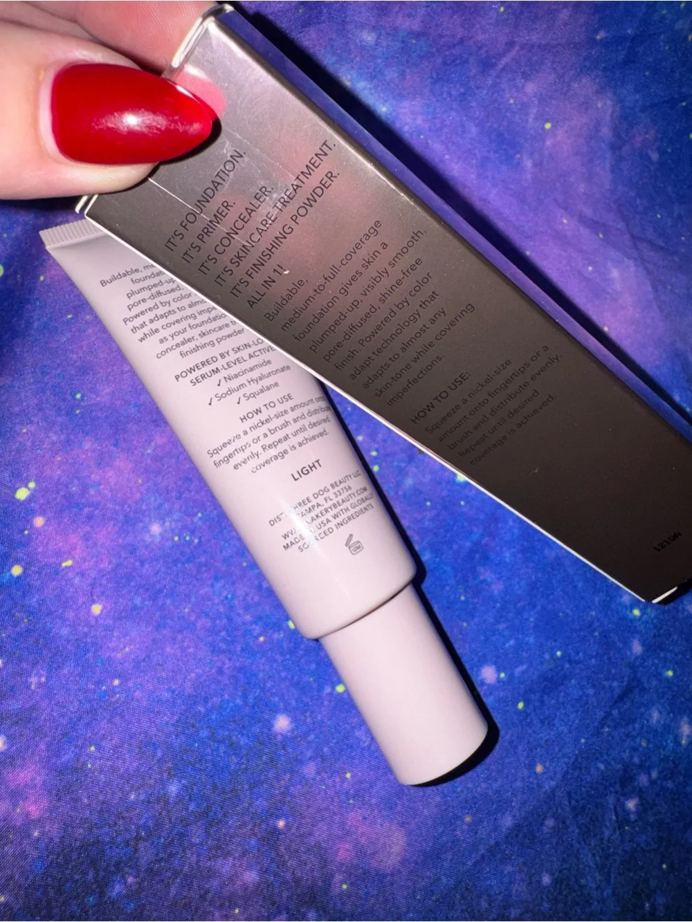 Nakery Plumping Velvet Serum-Infused Foundation - Light